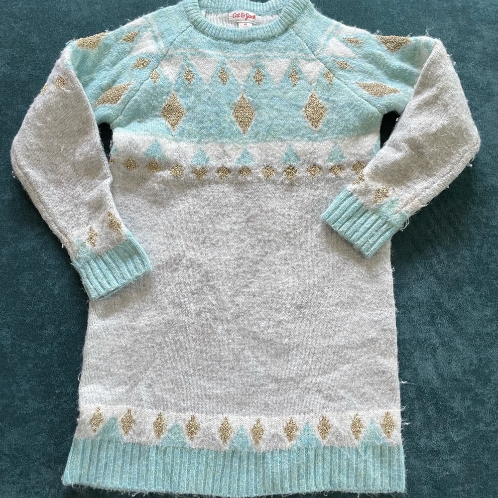 Cat and Jack sweater dress.